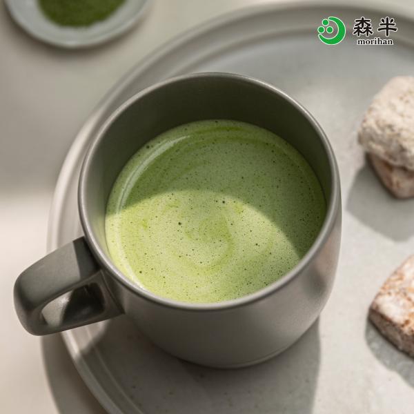 泡立つ抹茶オーレ 1kg 大容量 業務用 抹茶ラテ 宇治抹茶 京都 森半 粉末 インスタント 加糖