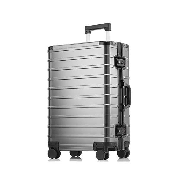 Yumjoy スーツケース オールアルミ合金 キャリーケース アルミ合金ボディ TSAロック搭載 360度回転 静音ダブルキャスター 超軽量 機内持込  :s-0768470708542-20220304:森本商店 通販 