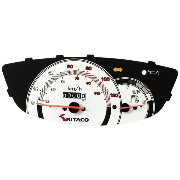 キタコ(KITACO) スピードメーター 120KM/H ライブDIO-ZX 752 キタコ(KITACO) スピードメーター 120KM/H ライブDIO-ZX 752