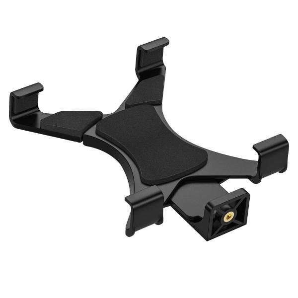 「幅広い機種対応」タブレットを固定して三脚・一脚・自撮り棒・アタッチメントスタンド等にセットできるタブレットホルダーです。ホルダーを自立で立てることはできません。ipad 10.2 2021/2020/2019、 iPad mini 6 &...