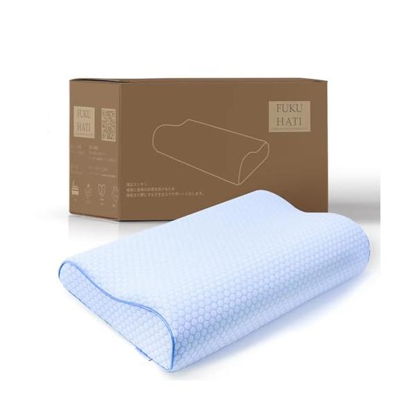 他サイト： FUKUHATI 枕 まくら 低反発 低反発枕 カバー洗濯可 50*30cm デスクワークやデレワークでPC・スマホをよく使う方に!の商品画像