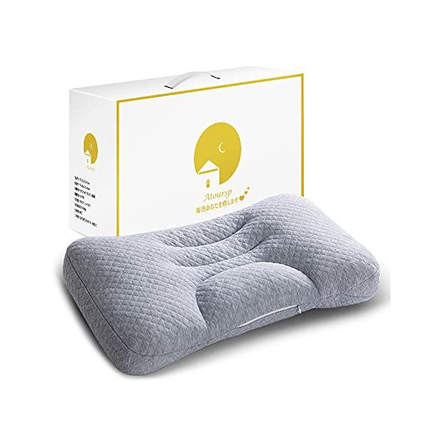 他サイト： Atoursp【理学療法士監修】パイプ枕 ポリウレタンフォーム 横向き対応 丸洗い可能 肩こりまくら 安眠枕 高さ調整可能 ネックピロー ホース枕 首の商品画像