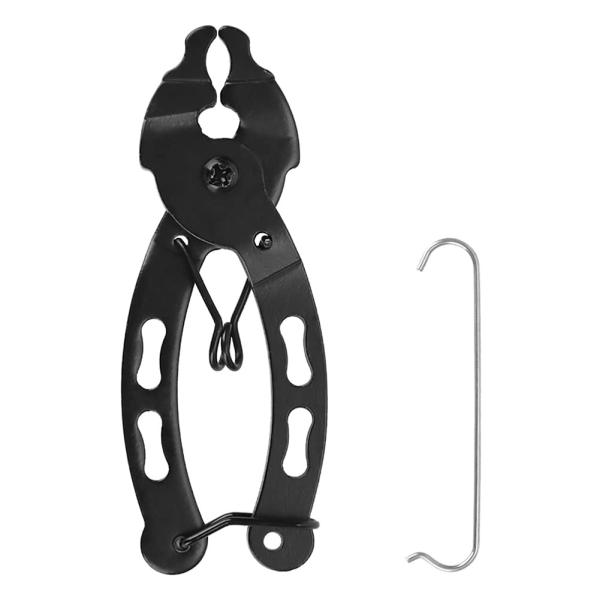 自転車チェーンプライヤーサイズ：長さ92mm、幅30mm、重さ44g。自転車チェーン用の双方向バヨネットと自転車ラインテールキャップクリップの機能を備えています。材質：高品質の鋼。精密加工後、高強度、軽量、耐久性、防錆性を備えています。エッ...