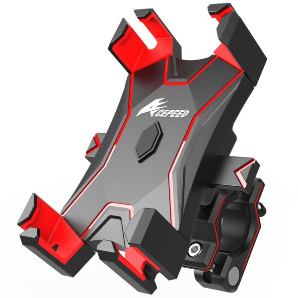 【 簡単操作 】 ワンタッチでスマホを取り付け・取り外しが可能、大変便利です。 90度と360度自由自在に回転可能です。四隅のクランプデザインにより、スマホのボタン操作に影響しません。【 頑丈で安全 】 四隅のクランプデザインを採用し、スマ...