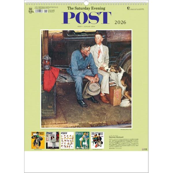 【商品概要】使用時サイズ：61×43サイズ枚数（ページ数）：7枚壁掛け(c)SEPS：Licensed by Curtis Licensing【商品説明】【商品詳細】ブランド：トーダン商品種別：文房具・オフィス用品商品名：サタデー・イブニン...