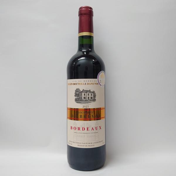 ヴィコント・ド・ブレヴァル 赤 750ml フランス ボルドー 「70 Millions De Degustateurs 2025 金賞受賞」 【限定品】 【贈答 記念日 お祝い】