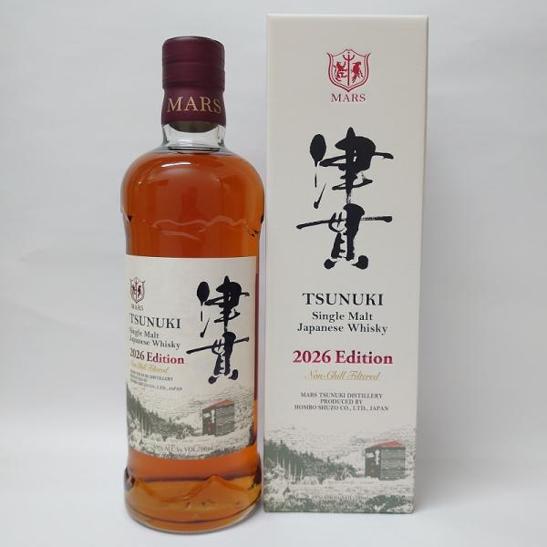 マルス シングルモルト 津貫 2026 エディション 49% 700ml 箱付き 日本