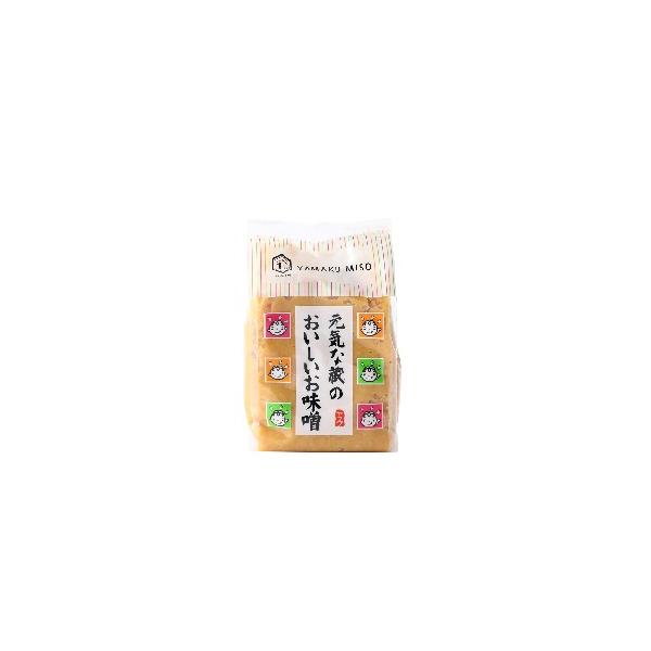 昔ながらの美味しい米味噌です。●【産地】日本　【仕入元】ヤマク食品（株）　【商品コード】6189