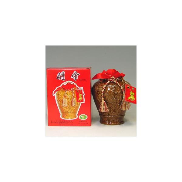 【容量】1625ml　【商品コード】660316　広大な中国にあっても屈指の酒造りの本場浙江省の紹興が産地。豊かな穀倉地帯が生み出す良質のもち米と鑑湖の清水という自然の恩恵があって初めて作り出された醸造酒のトップ。関帝は中国三国時代の英雄、...