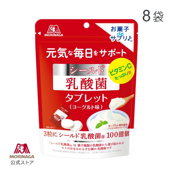 森永 たべるシールド乳酸菌 タブレット ヨーグルト風味 33g×6袋 森永製菓