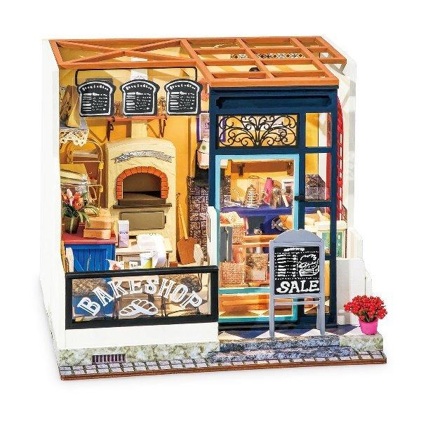 Diy つくるんです ミニチュアハウスキット ベーカリー Dg143 日本語説明書付き 6636 出産祝い 木のおもちゃ 森のこびと 通販 Yahoo ショッピング