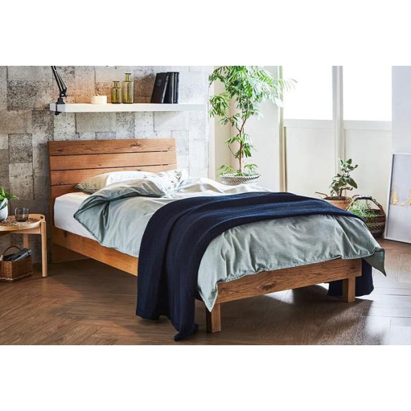 関家具 ベッド シングルベッド フレーム 木製 節あり ナチュラル 北欧