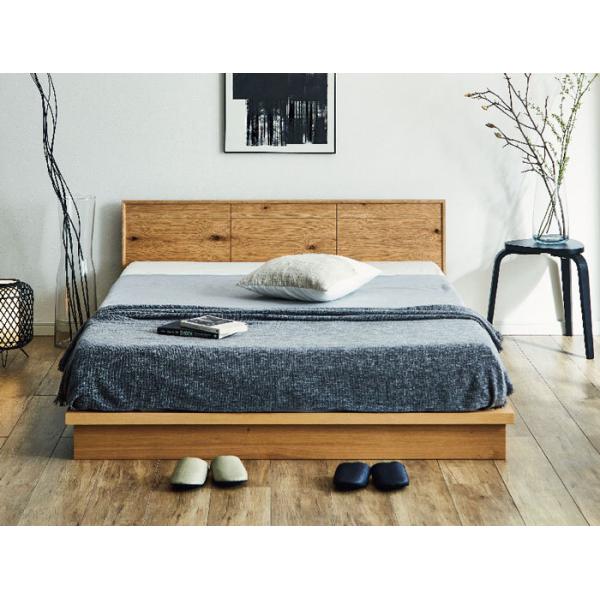 関家具 ベッドフレーム ダブル コンセント付き おしゃれ 家具 d4913 関