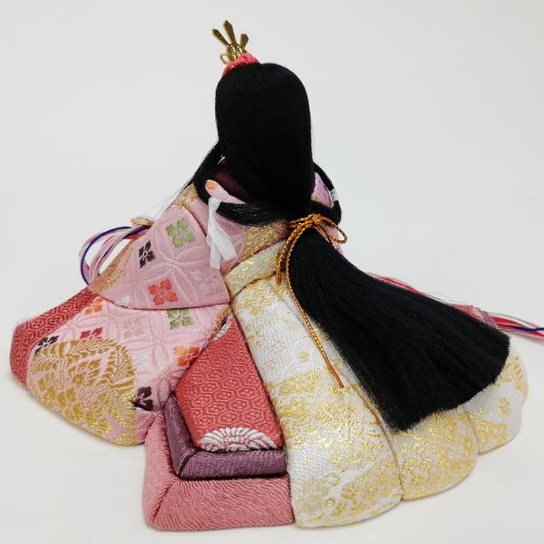 ー品販売 雛人形 一秀 コンパクト 木目込み 親王飾り ｈ 41 おしゃれ かわいい 同時購入にて木札1円対象商品 即納