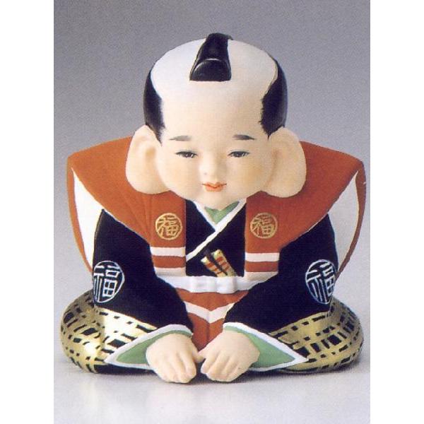 伝統工芸品】博多人形 点茶 吉武國明氏作 ガラスケース付き 日本人形