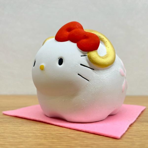 ハローキティ 干支人形（羊）はろうきてぃ　えと　ひつじ 2027干支「未」博多人形