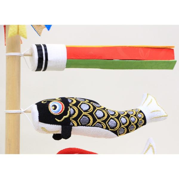 鯉のぼり 和ぐるみ そよ風鯉のぼり スタンド 48cm 五月人形 こいのぼり 五月人形 室内鯉のぼり そよ風鯉のぼりスタンドタイプ（小） 矢車可動