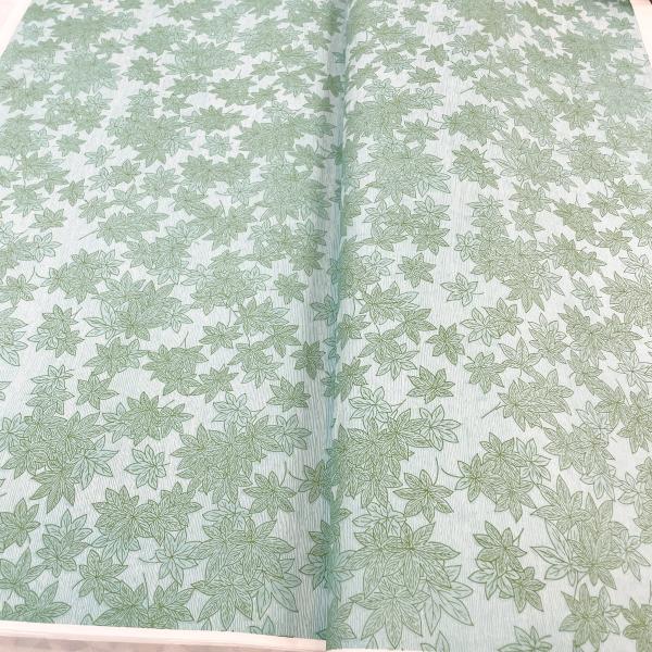 �F�T�a�� ���`���݂� �g�t �؂₩�ȃO���[�� �ΐF �V���v�� �唻 ��63��93cm ��㎆ ���i�摜3