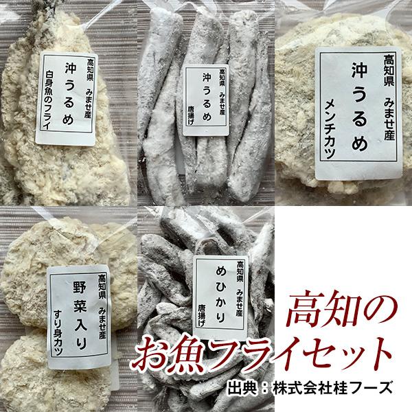 桂フーズ 高知のお魚フライセット 冷凍便 沖うるめメンチカツ 沖うるめフライ 野菜入りすり身カツ 沖うるめ唐揚げ めひかり唐揚げ 沖ウルメ ニギス カルシウム Katsura Set 02 森徳蔵 Comヤフー店 通販 Yahoo ショッピング