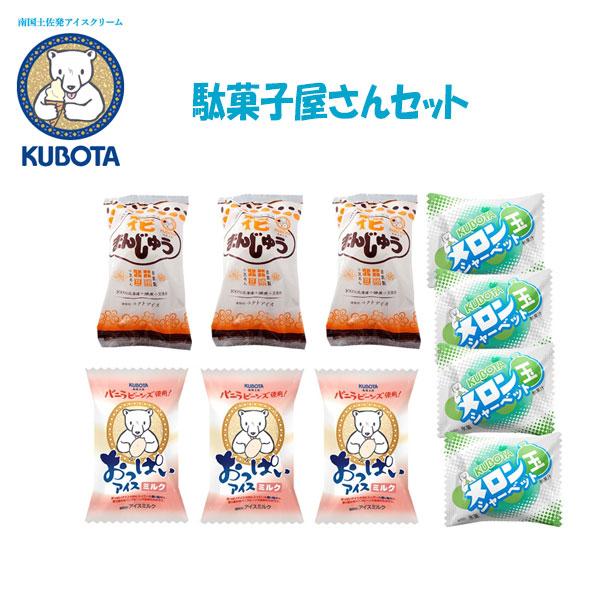 久保田 駄菓子屋さんセット 久保田食品 おっぱいアイスミルク メロン玉