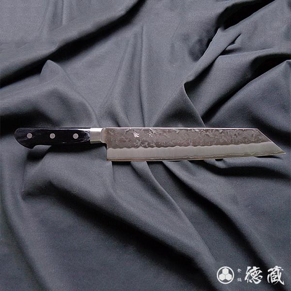 高級包丁　3本　^ ^ 切付ステンレス包丁 240mm 両刃 銀紙3号 積層材 黒色 日本製 徳蔵刃物