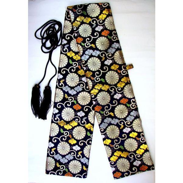 日本刀用西陣織刀袋、■サイズ：刀剣袋　16cm×135cm　　　　　紐　250cm