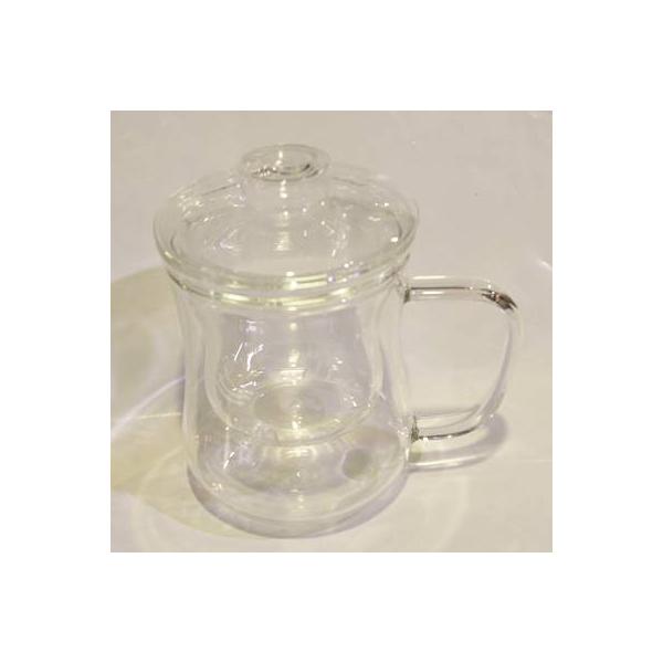 工芸茶などに最適なガラスの茶漉しマグカップ茶漉し付きマグカップは、中国茶をお手軽に美味しく飲むための必須アイテムです。中の茶漉しに、茶葉を入れ、お湯を注いで、蓋をしてしばらく蒸ら し、茶漉しを取り出すだけで、本格的に淹れたのと近い味わいで中...