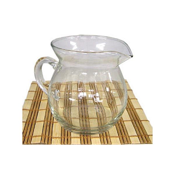 ピッチャーのような耐熱ガラス製茶海（ちゃかい）お茶の種類を問わず、ミルクなど中国茶以外にもお使いいただけます。耐熱性ガラスで作られているので安心です。お茶の色合いや量がひと目でわかるので、「見て楽しい、飲んでおいしい中国茶」が手軽にお楽しみ...