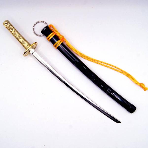 11  神龍　ミニチュア 日本刀 キーホルダー ペーパーナイフ1　※特大26cmサイズ