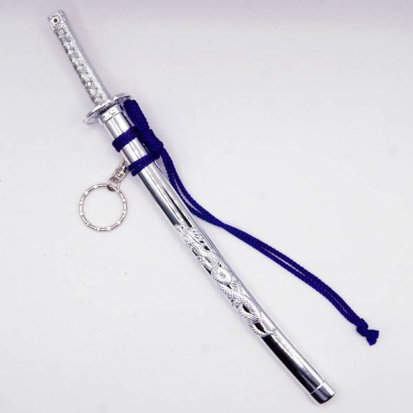 11  神龍　ミニチュア 日本刀 キーホルダー ペーパーナイフ2　※特大26cmサイズ