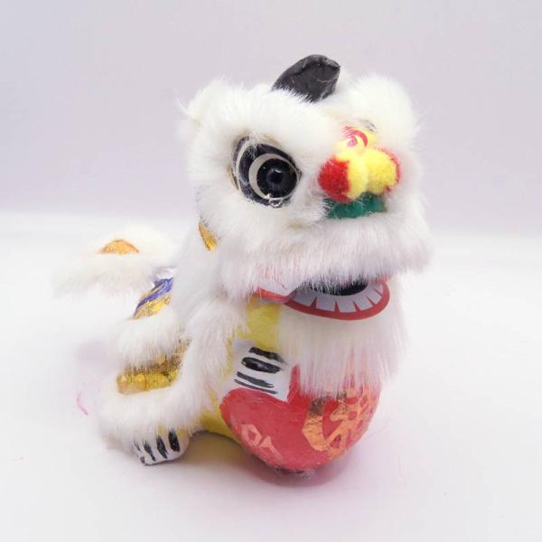 中華 獅子舞 置物 白色 221XL003-wh : お土産ショップMORIYA - 通販