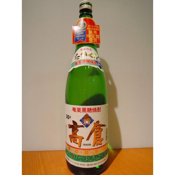 高倉 黒糖焼酎30度 奄美黒糖焼酎 : 焼酎屋 森山 - 通販 - Yahoo
