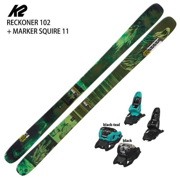K2 RECKONER102 177cm ビンディング セット K2 [特典付][スキー2点セット]ケーツー スキー板 2027 K2 RECKONER 102