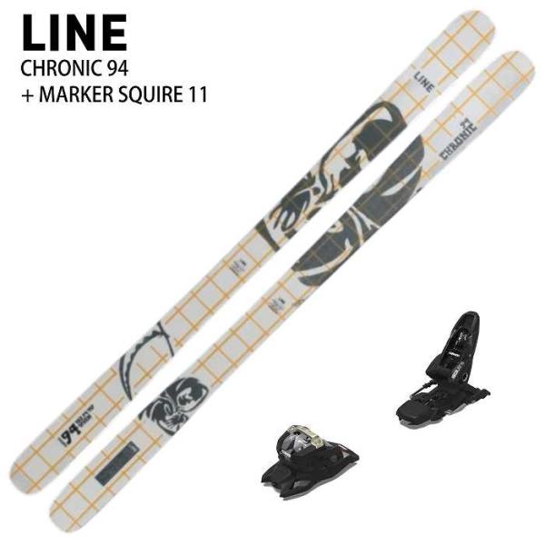 特典付][スキー2点セット]ライン スキー板 2027 LINE CHRONIC 94 +
