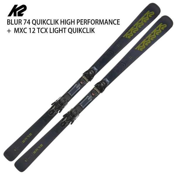 K2 [特典付]ケーツー スキー板 2027 K2 BLUR 74 QUIKCLIK HIGH