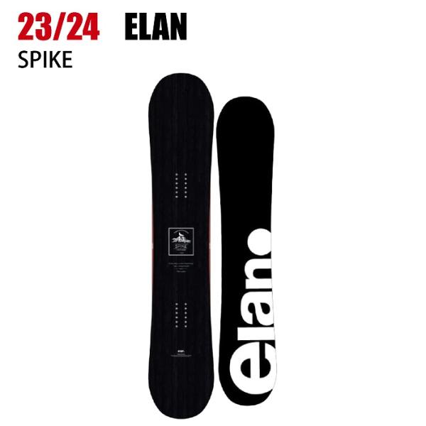 [商品名] 2023/2024 ELAN SPIKE [サイズ] 146/150/153/155/157[カテゴリ] フリースタイル/グラトリ/ラントリ/パークスパイクは従来のハイブリットキャンバーよりもロッカー部分を広く緩やかにすることで...