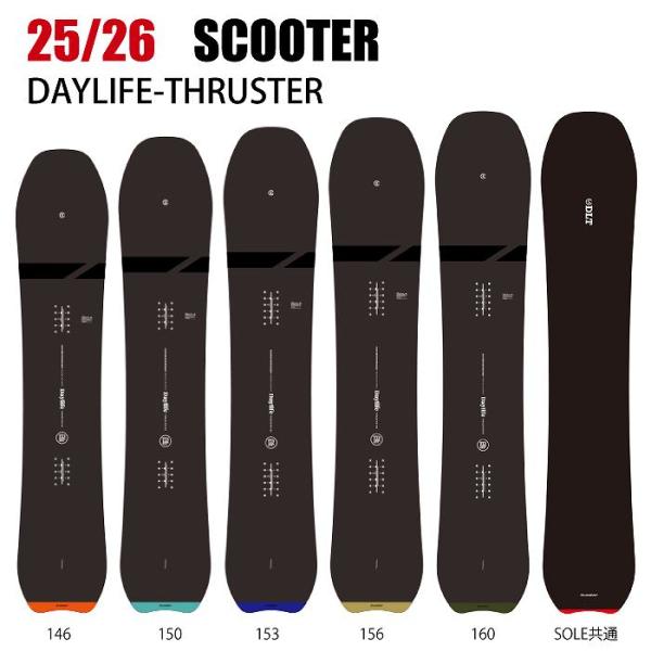 2026 SCOOTER スクーター DAYLIFE-THRUSTER デイライフ 25-26 ボード板
