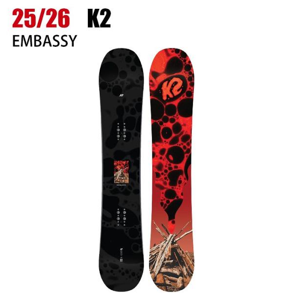 2026 K2 ケーツー EMBASSY エンバシー 25-26 ボード板 スノーボード