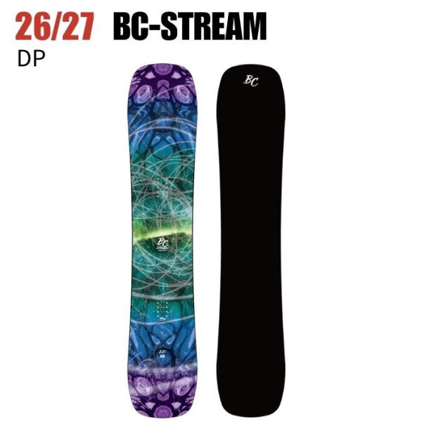 [Release date: December 1, 2026][商品名] 2026/2027 BC-STREAM DP[サイズ] 156/160[カテゴリ] パウダー/オールラウンド/フリースタイル/カービング/フリーライド■パウダーでも...