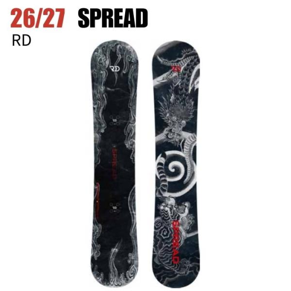 2027 SPREAD スプレッド RD 26-27 菅谷佑之介 尾川慎二 グラトリ ボード板 スノーボード