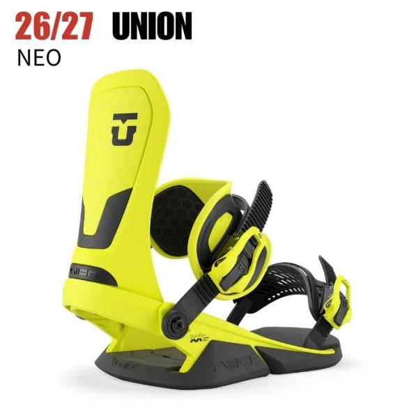 UNION BINDING 2027 UNION ユニオン NEO ネオ NEON YELLOW 26-27