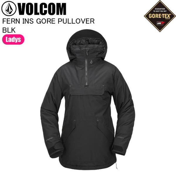VOLCOM ボルコム H0452503 FERN INS GORE PULLOVER BLK