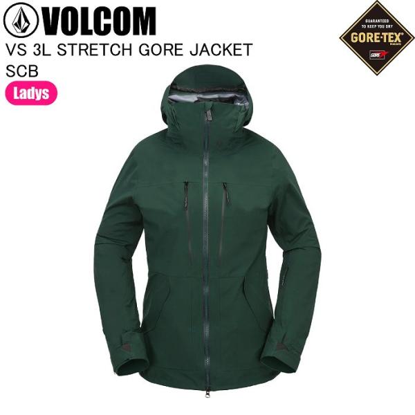 VOLCOM ボルコム H0652500 VS 3L STRETCH GORE JACKET SCB スノーボードウェア ジャケット ボルコムウェア ゴアテックス レディース VOLCOM ボルコム H0652500 VS 3L STRETCH GORE JACKET SCB