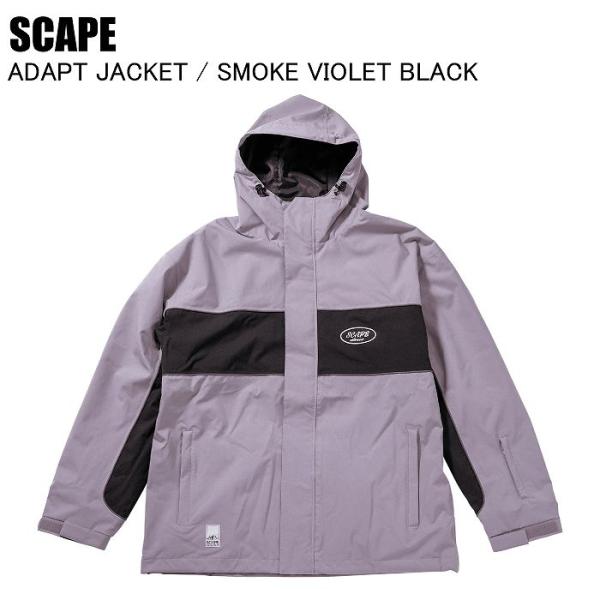 エスケープ　ジャケット SCAPE エスケープ ADAPT JACKET アダプトジャケット SMOKE VIOLET