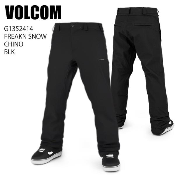VOLCOM ボルコム G1352414 FREAKIN SNOW CHINO BLK 23-24