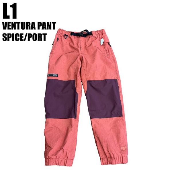 L1 エルワン 23-24 VENTURA PANT SPICE/PORT スノーボードウェア スノーボードパンツ エルワンウェア パンツ L1 エルワン 23-24 VENTURA PANT SPICE/PORT スノーボードウェア