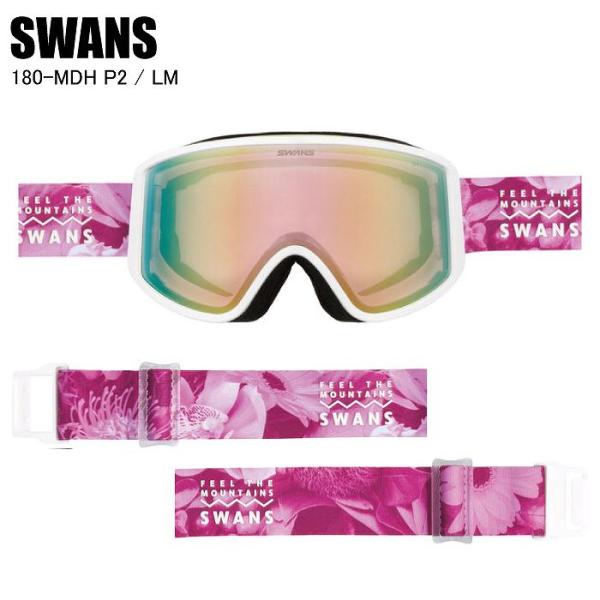 エントリーユーザーにオススメ。眼鏡と併用可能な大型平面レンズモデル！レンズカラーピンクミラー/ブライトピンク