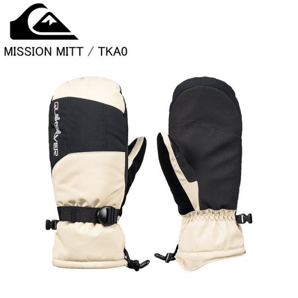 10,000mm耐水機能がしっかり雪をガードするミトンは、グローブ内部が冷えにくく寒がりな方におすすめです。雪の侵入を防ぐリストベルトはフィット調節が簡単。