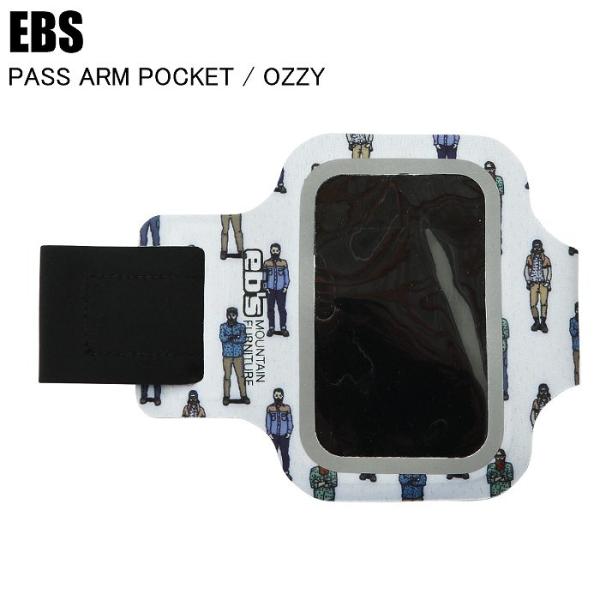 EBS エビス PASS ARM POCKET パスアームポケット OZZY 4600611 スノーボード チケットホルダー パスケース リフト券入れ