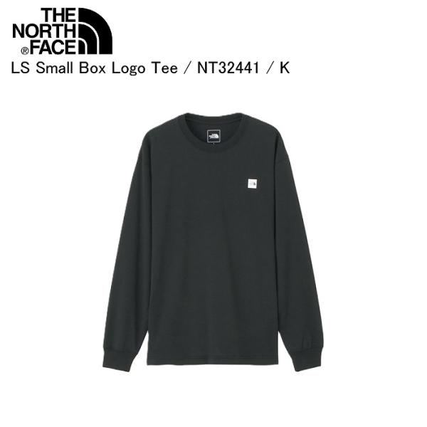 THE NORTH FACE ノースフェイス NT32441 L/S Small Box Logo T K ロングスリーブ 長袖 ロンティ ロンT ノースフェイス長袖